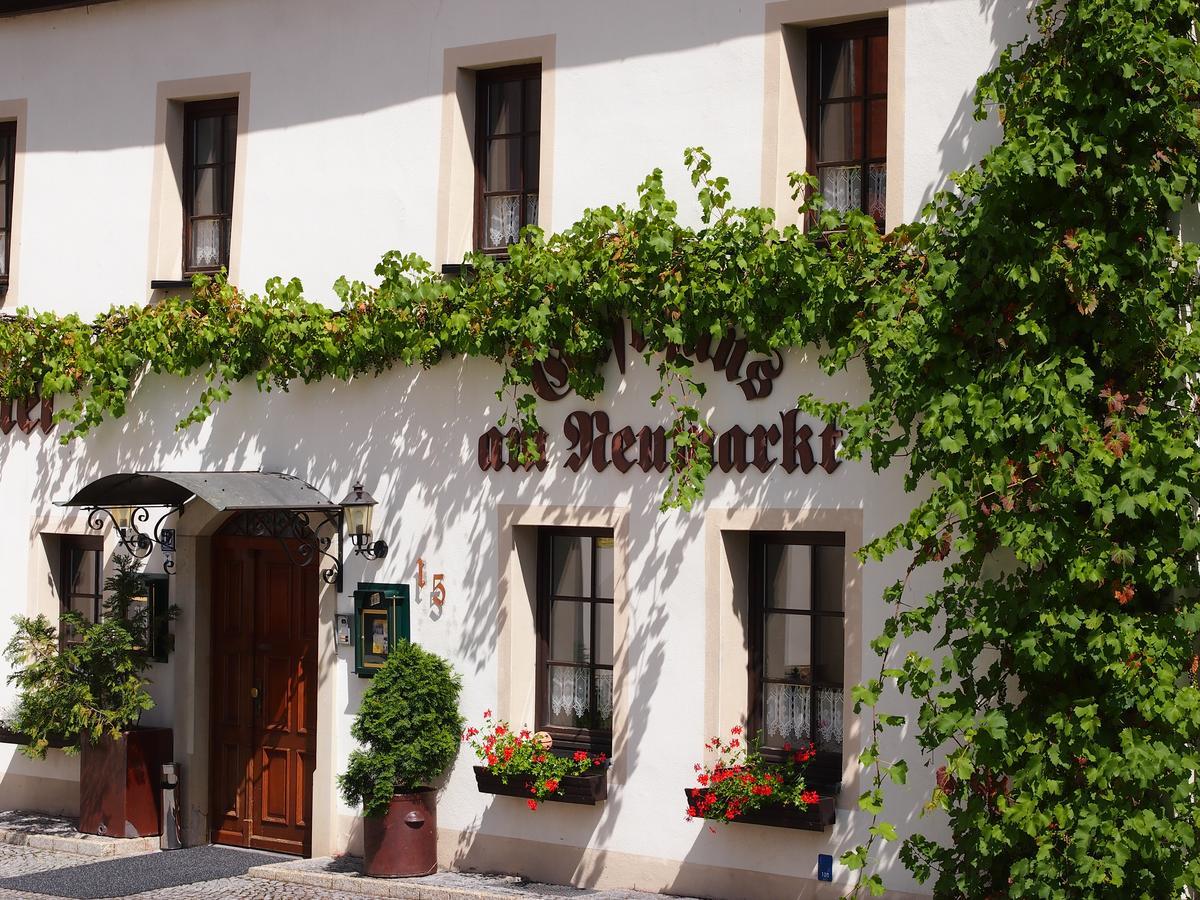 Hotel Am Neumarkt Zeitz Exteriér fotografie